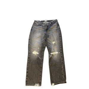 Good American Vintage Mid Rise Distressed jeans